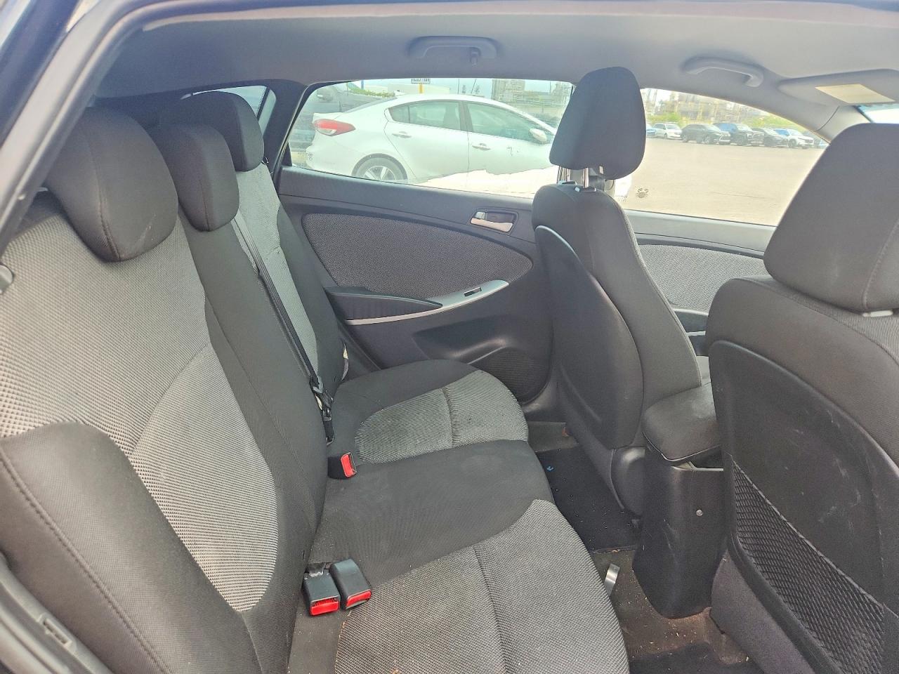 2012 Hyundai Accent Gs Black vin: KMHCT5AE6CU027207