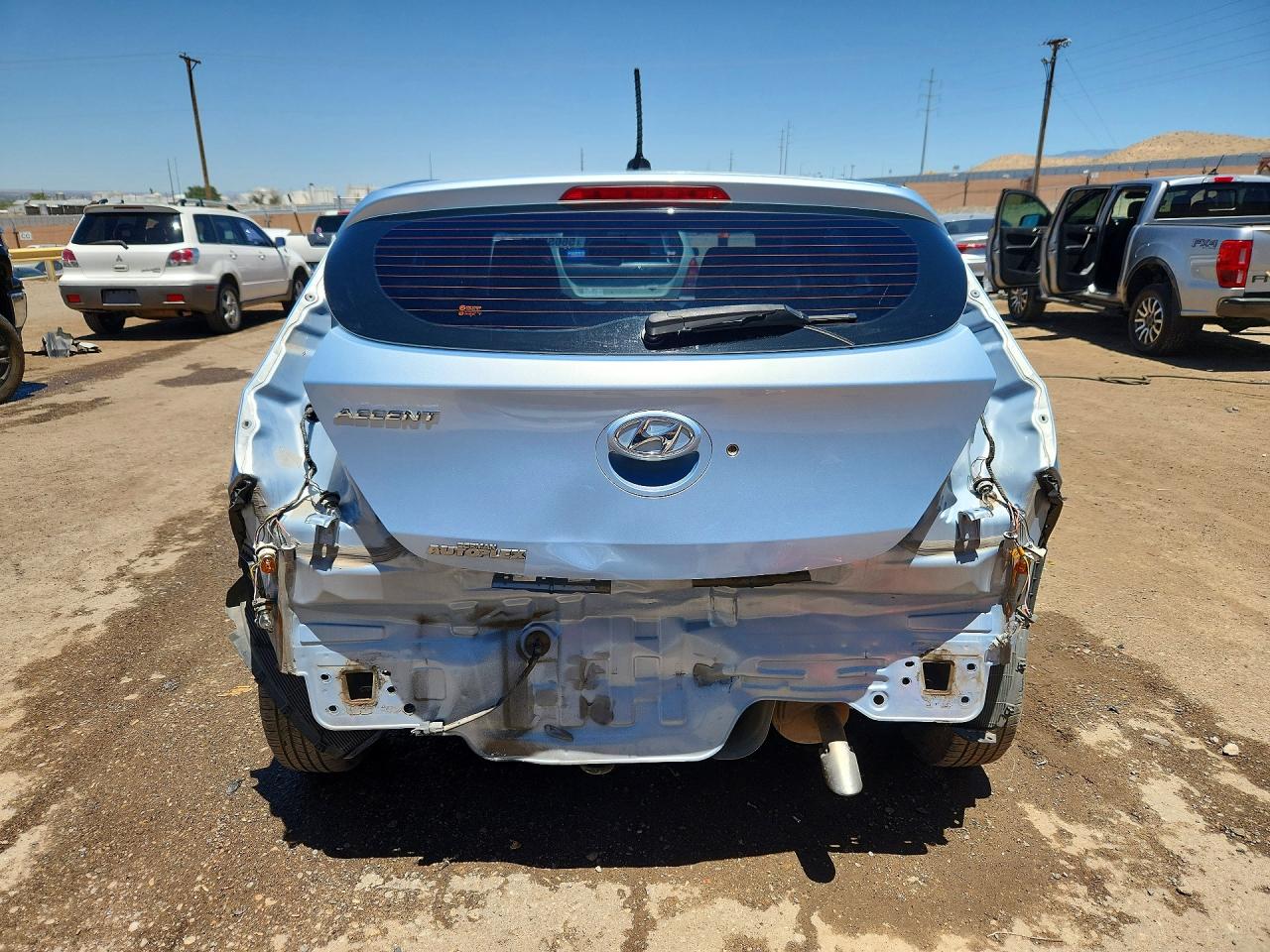 2013 Hyundai Accent Gs Blue vin: KMHCT5AE6DU082533