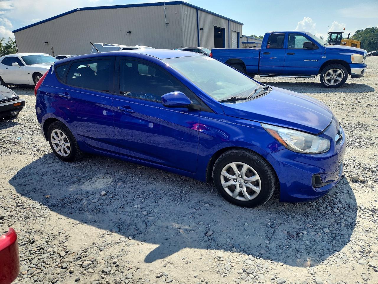 2013 Hyundai Accent Gs Blue vin: KMHCT5AE6DU084184