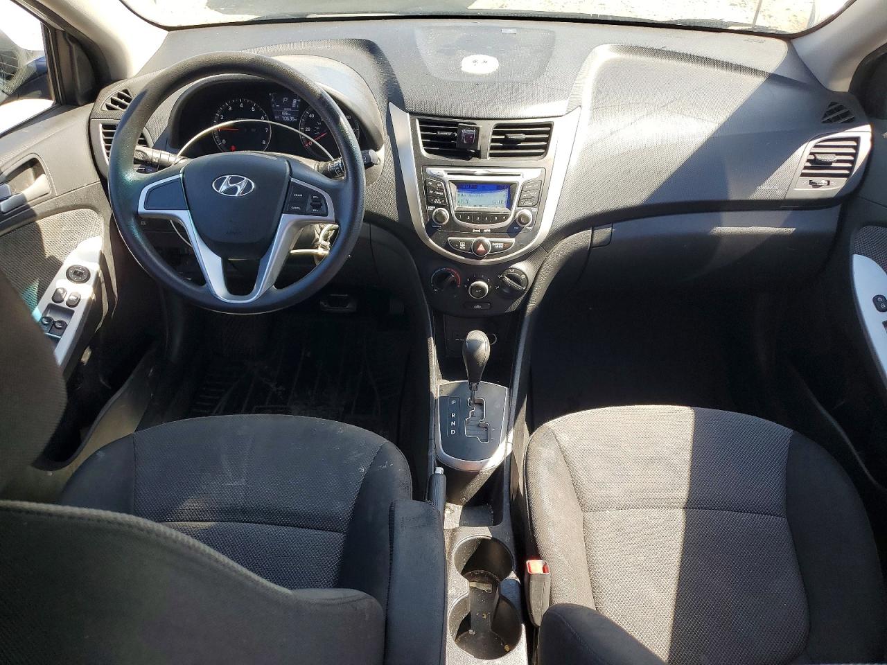 2013 Hyundai Accent Gs Gray vin: KMHCT5AE6DU098182