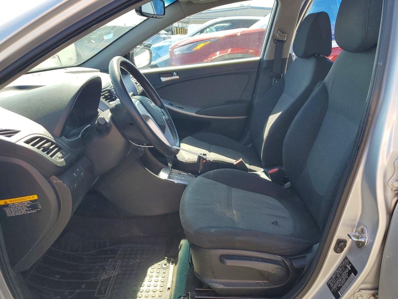 2013 Hyundai Accent Gs Gray vin: KMHCT5AE6DU098182
