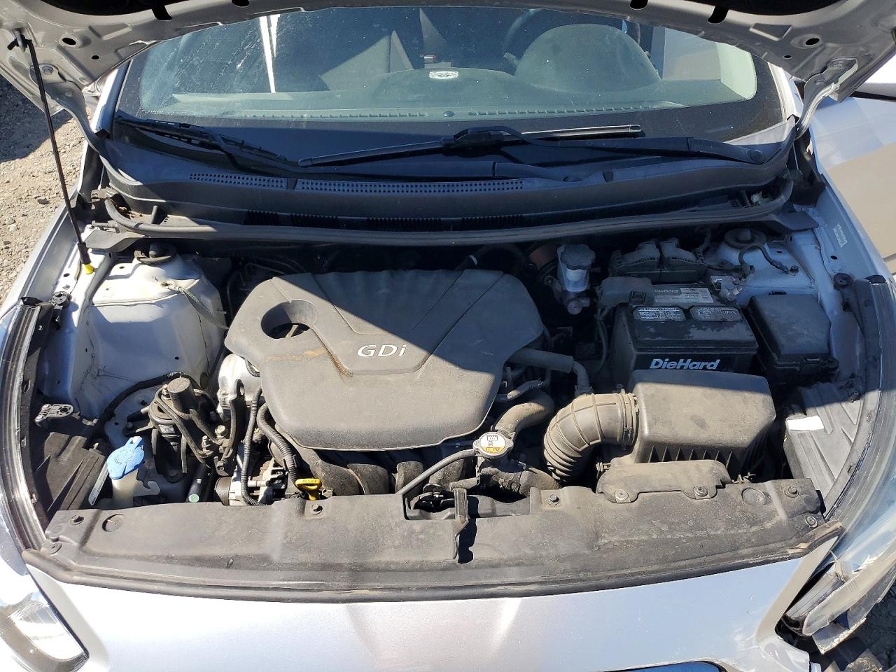2013 Hyundai Accent Gs Gray vin: KMHCT5AE6DU098182
