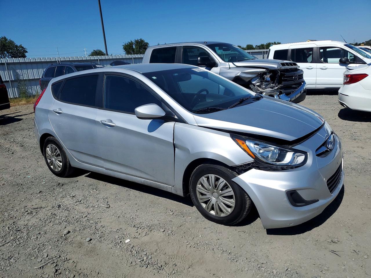 2013 Hyundai Accent Gs Gray vin: KMHCT5AE6DU098182