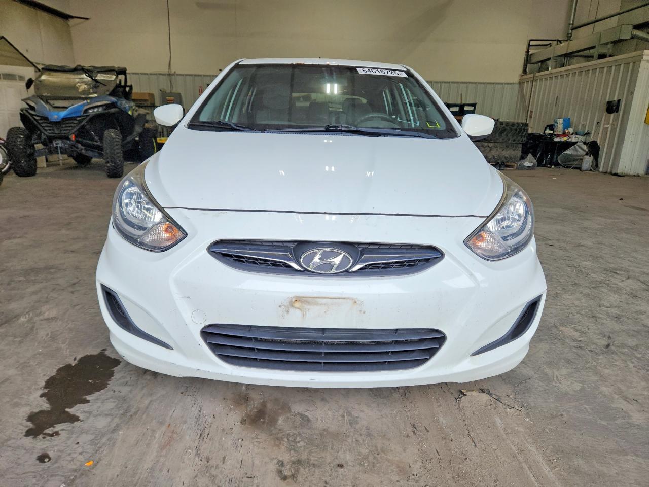 2013 Hyundai Accent Gs White vin: KMHCT5AE6DU114638