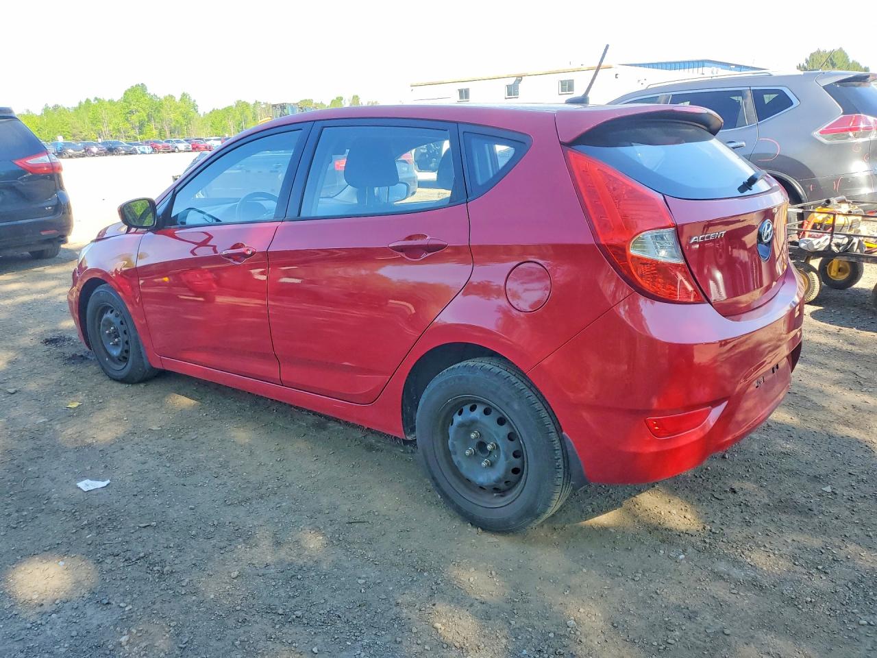 2013 Hyundai Accent Gs Red vin: KMHCT5AE6DU122397