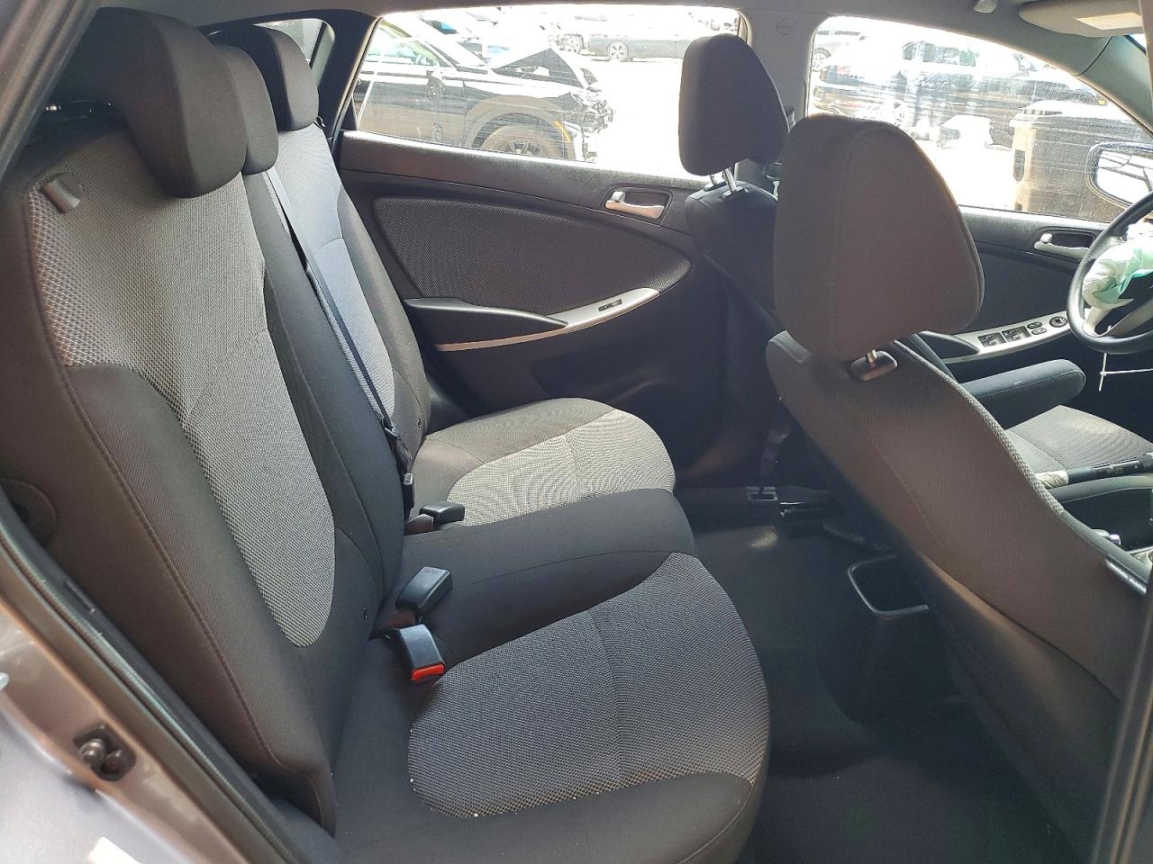 2014 Hyundai Accent Gs Gray vin: KMHCT5AE6EU152582