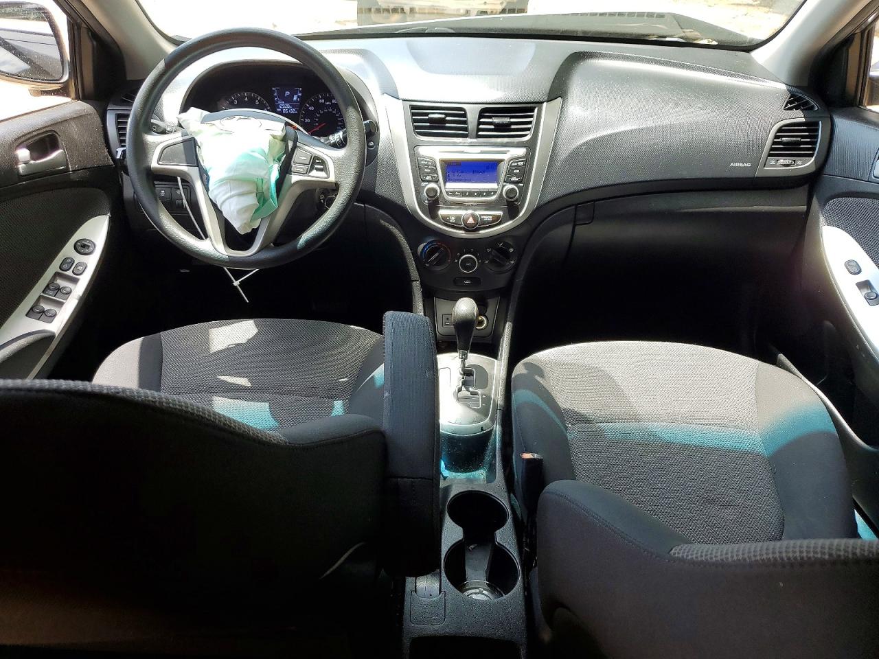 2014 Hyundai Accent Gs Gray vin: KMHCT5AE6EU152582