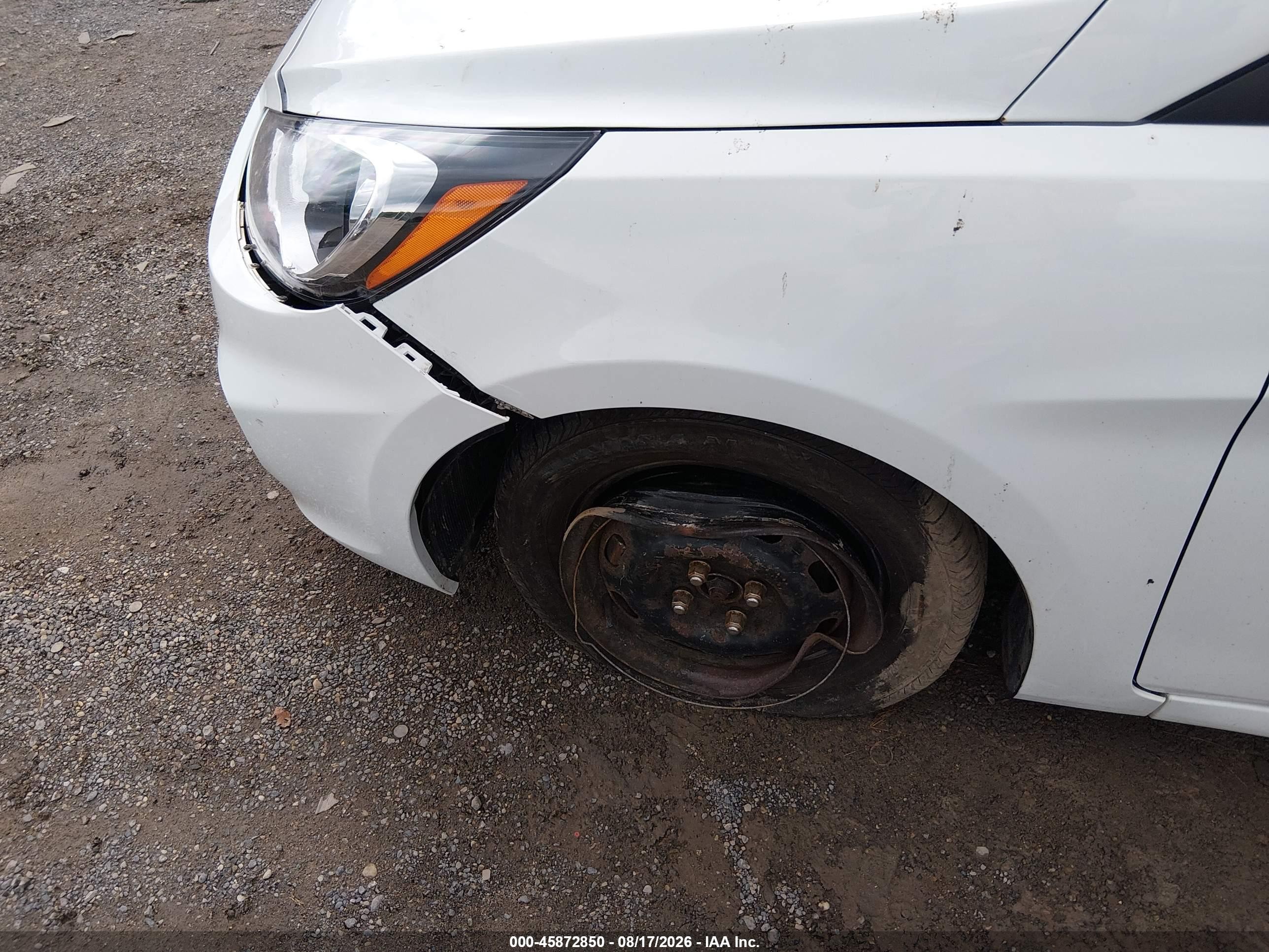 2014 Hyundai Accent Gs White vin: KMHCT5AE6EU176445
