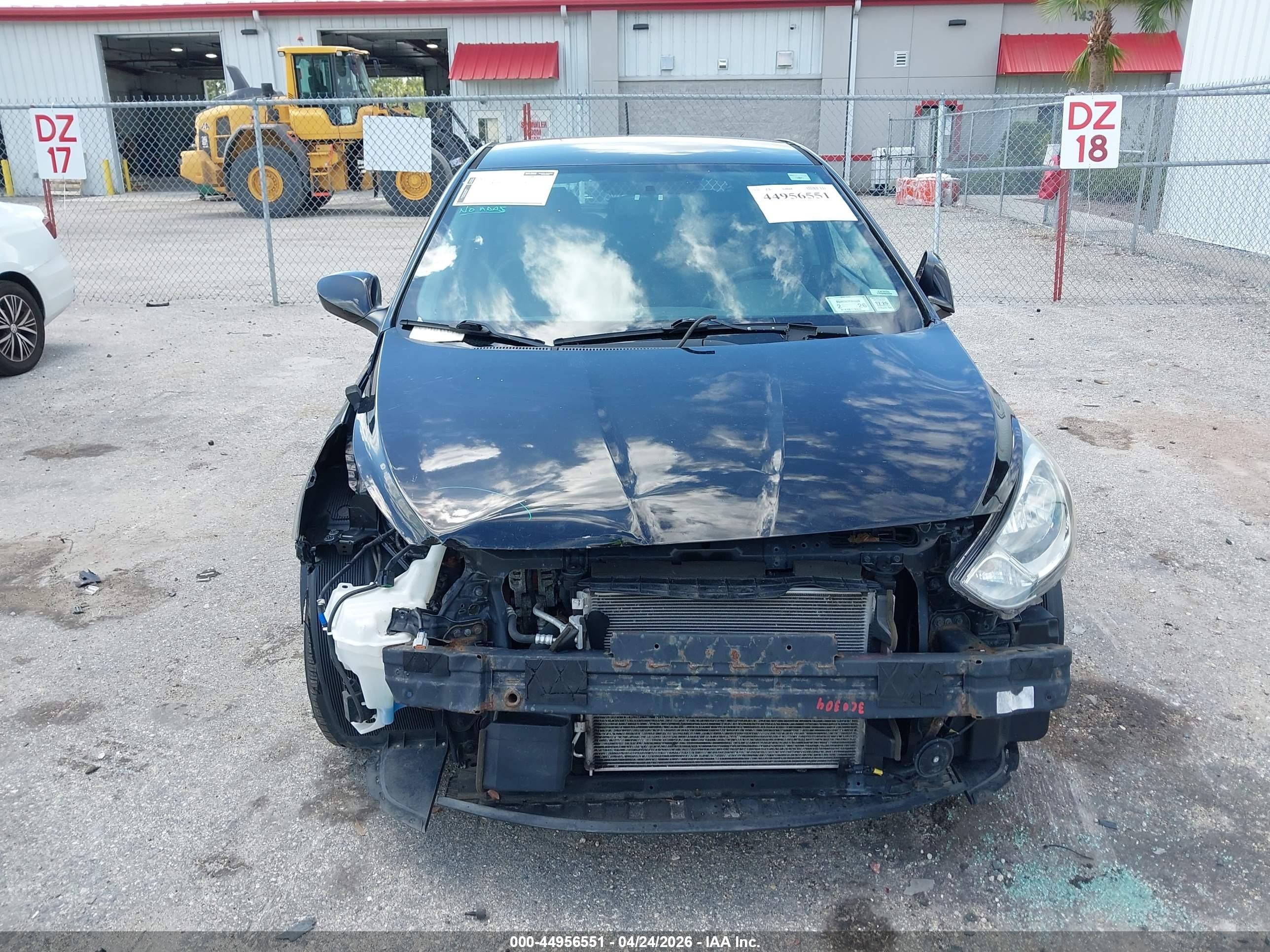 2014 Hyundai Accent Gs Black vin: KMHCT5AE6EU183525
