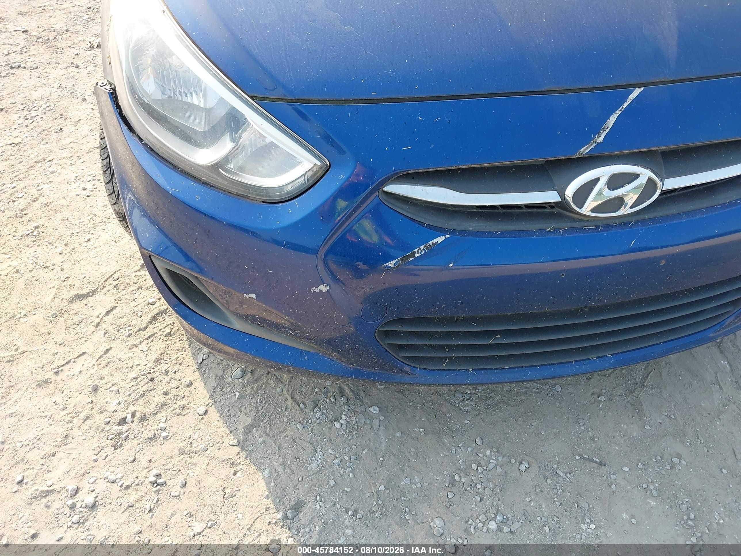 2015 Hyundai Accent Gs Blue vin: KMHCT5AE6FU204813