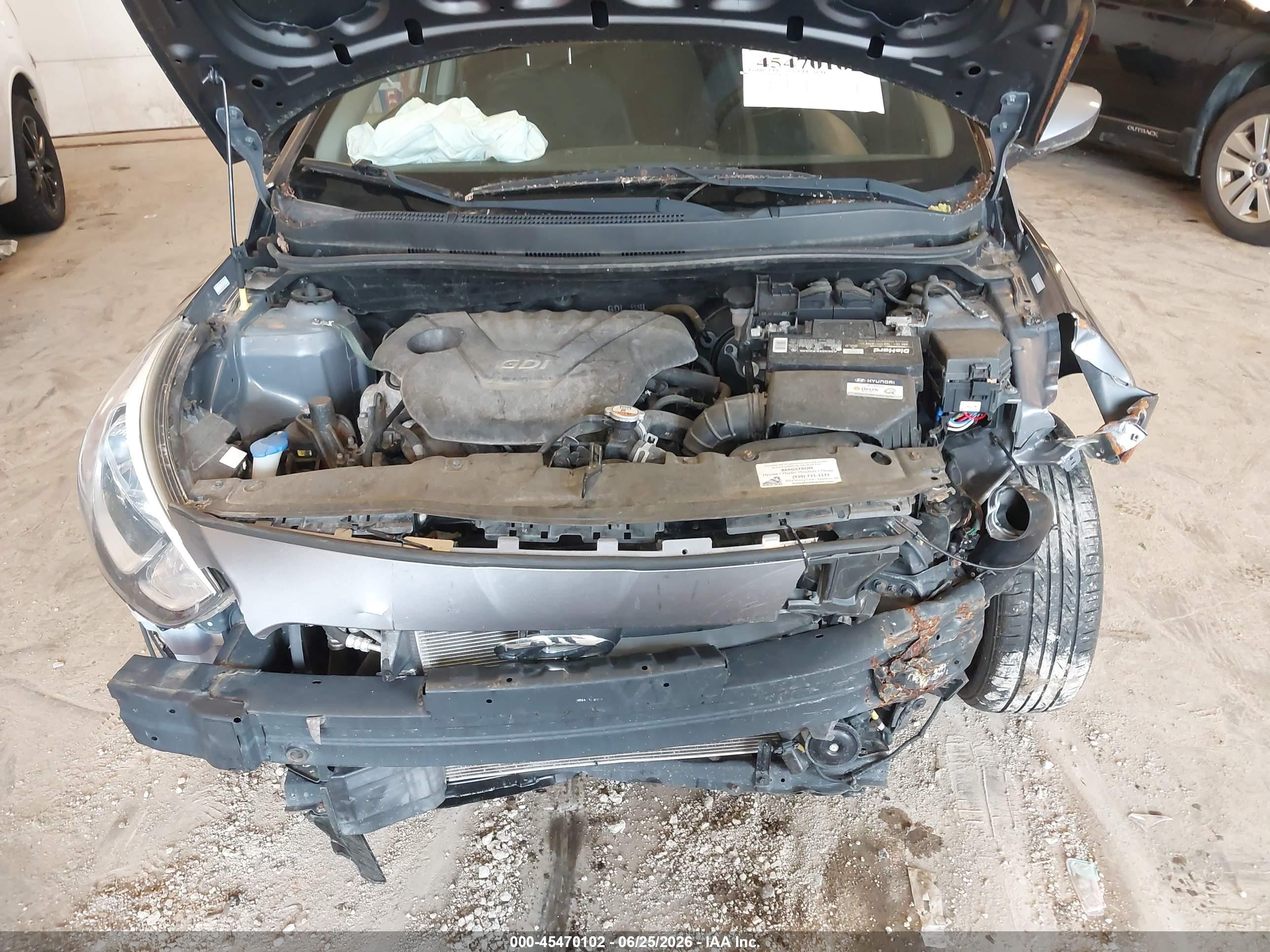 2015 Hyundai Accent Gs Gray vin: KMHCT5AE6FU216895