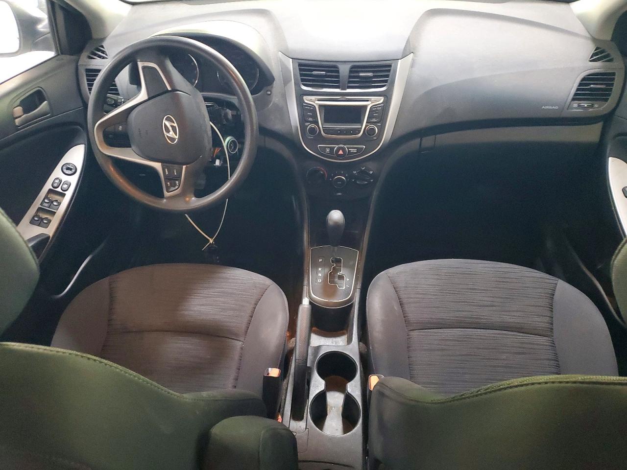 2015 Hyundai Accent Gs Silver vin: KMHCT5AE6FU232224