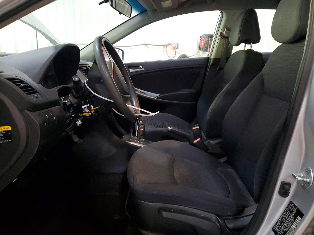 2015 Hyundai Accent Gs Silver vin: KMHCT5AE6FU232224