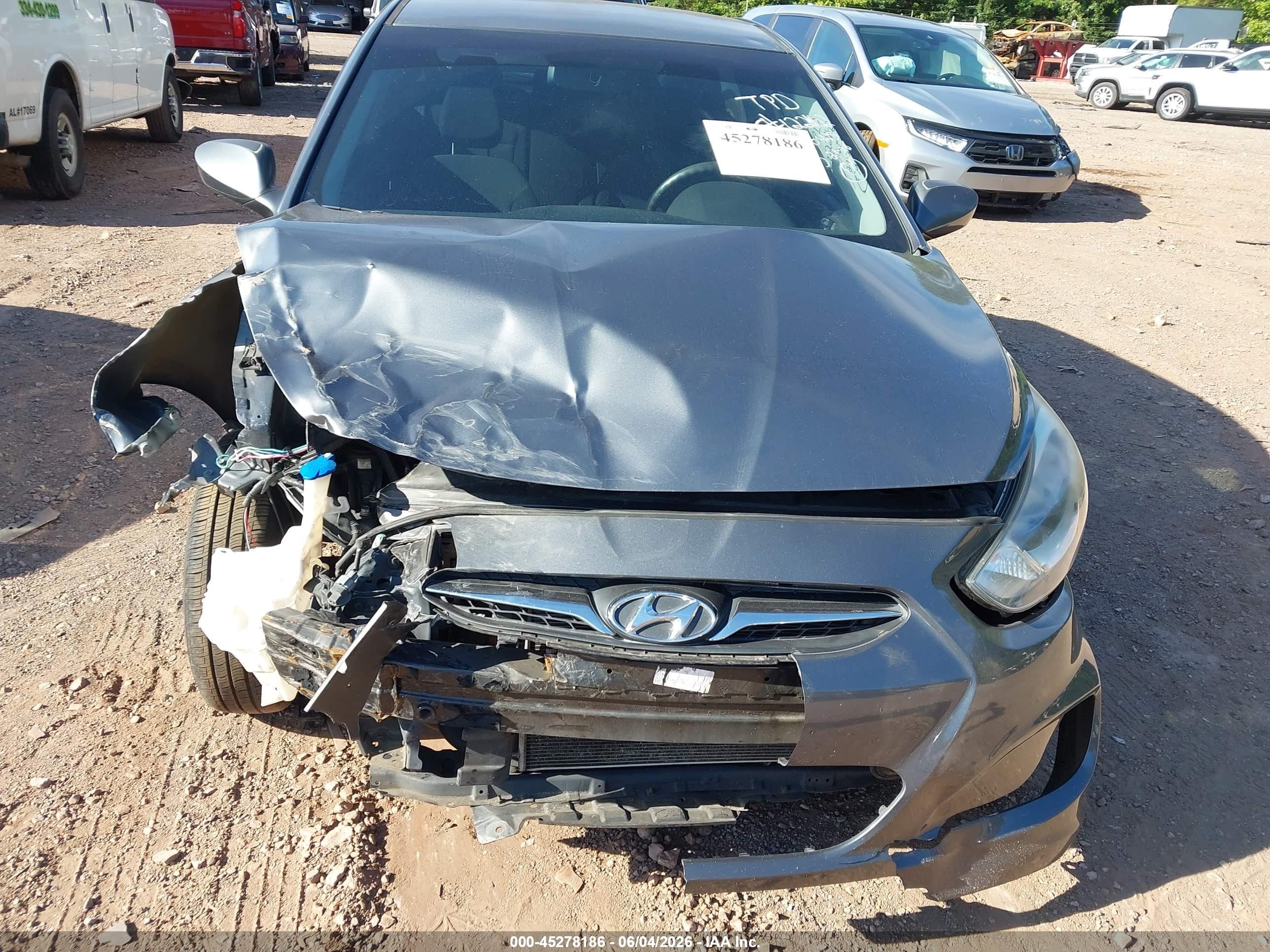 2012 Hyundai Accent Gs Black vin: KMHCT5AE7CU046445