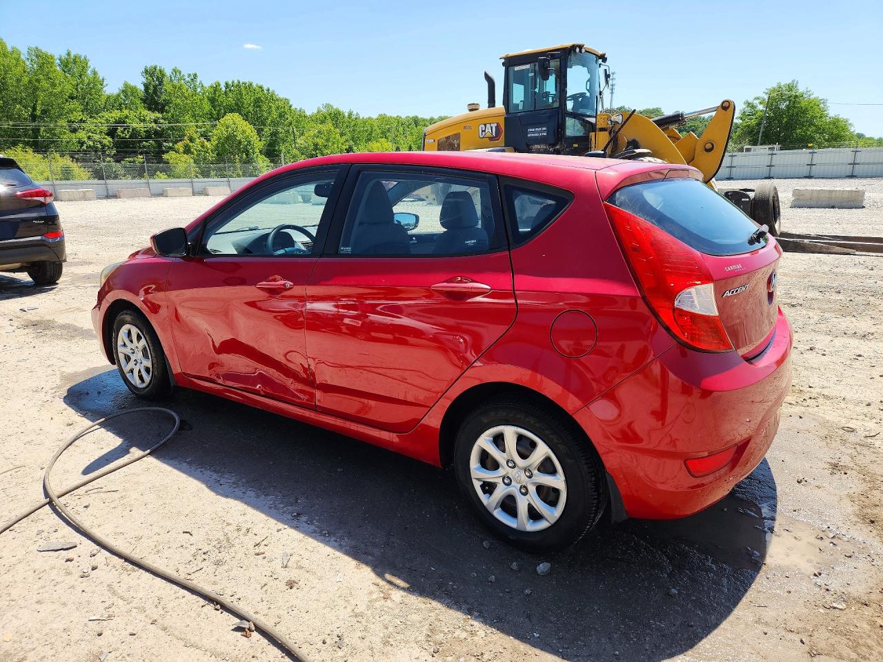 2013 Hyundai Accent Gs Red vin: KMHCT5AE7DU093184