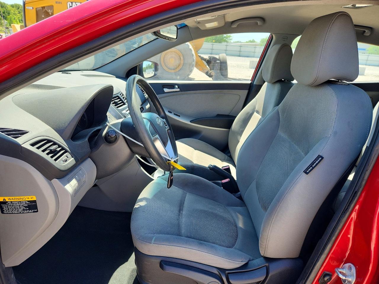 2013 Hyundai Accent Gs Red vin: KMHCT5AE7DU093184