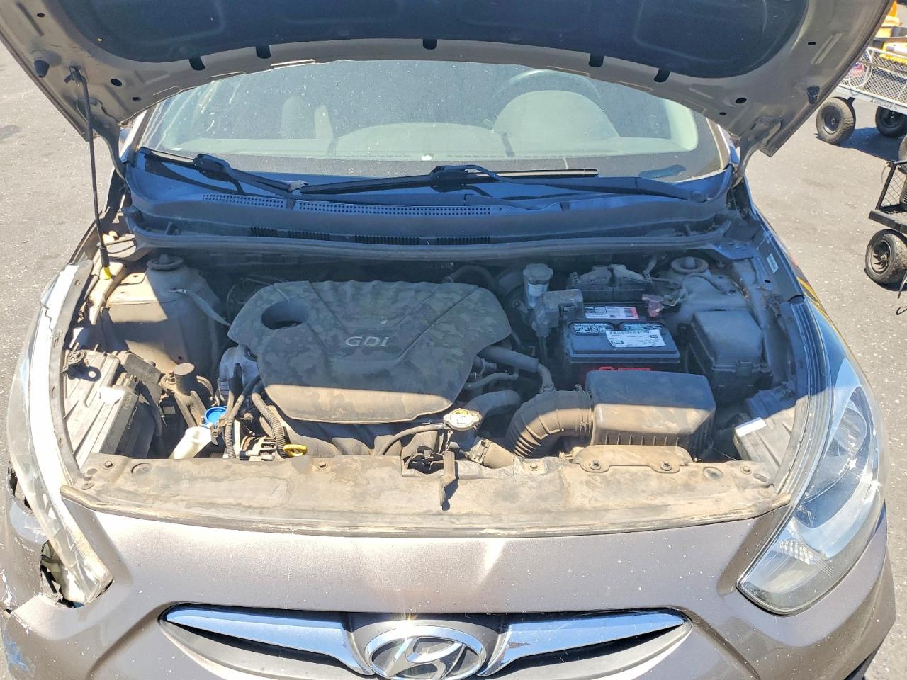 2013 Hyundai Accent Gs Tan vin: KMHCT5AE7DU117080