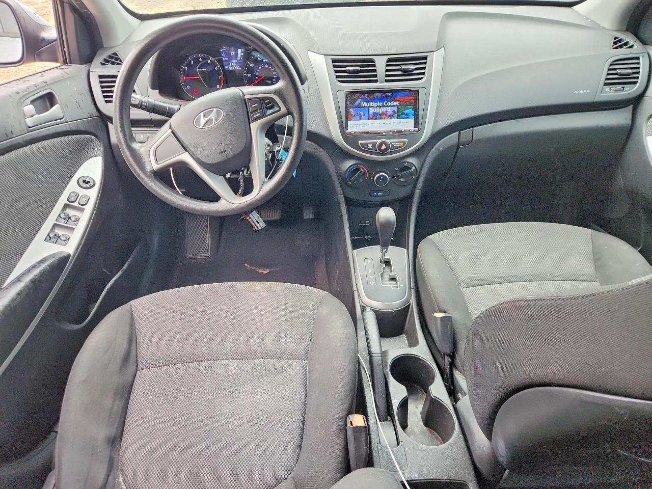 2013 Hyundai Accent Gs Gray vin: KMHCT5AE7DU123638
