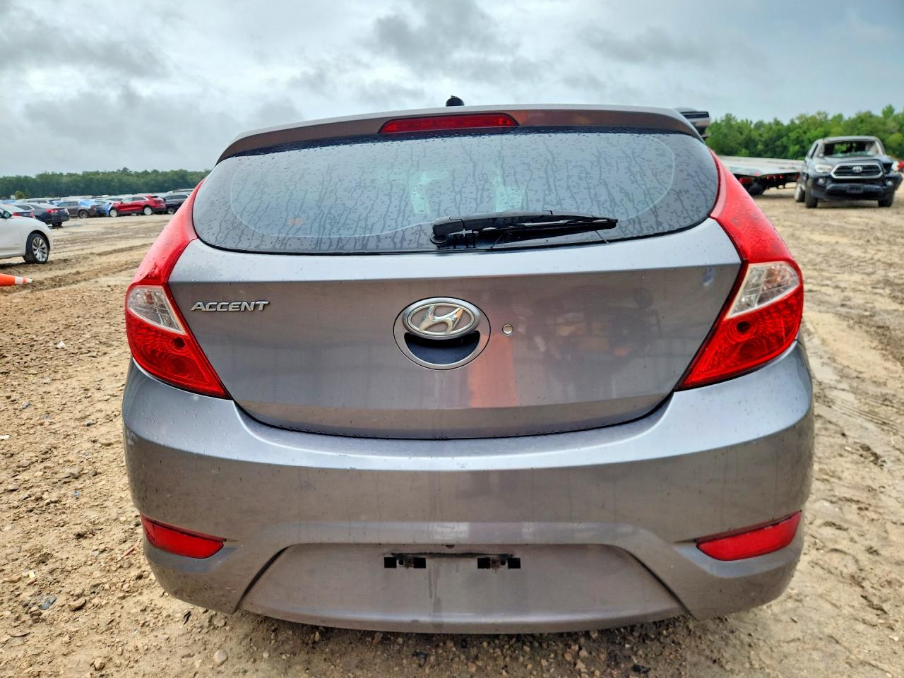 2013 Hyundai Accent Gs Gray vin: KMHCT5AE7DU123638