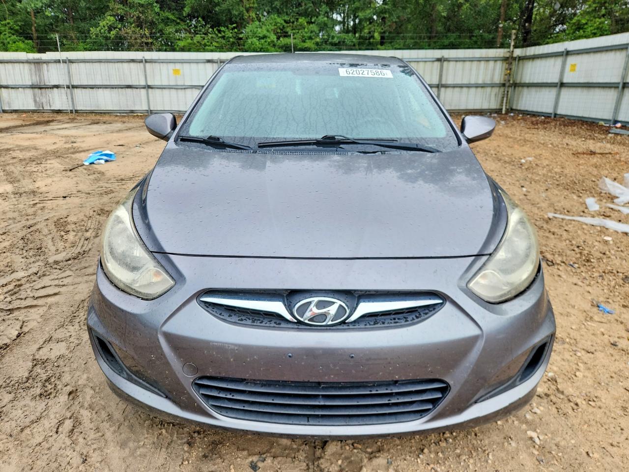 2013 Hyundai Accent Gs Gray vin: KMHCT5AE7DU123638