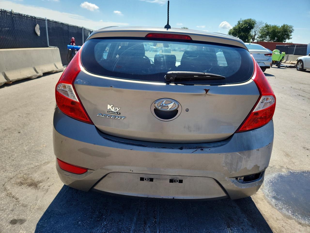 2014 Hyundai Accent Gs Gray vin: KMHCT5AE7EU141171