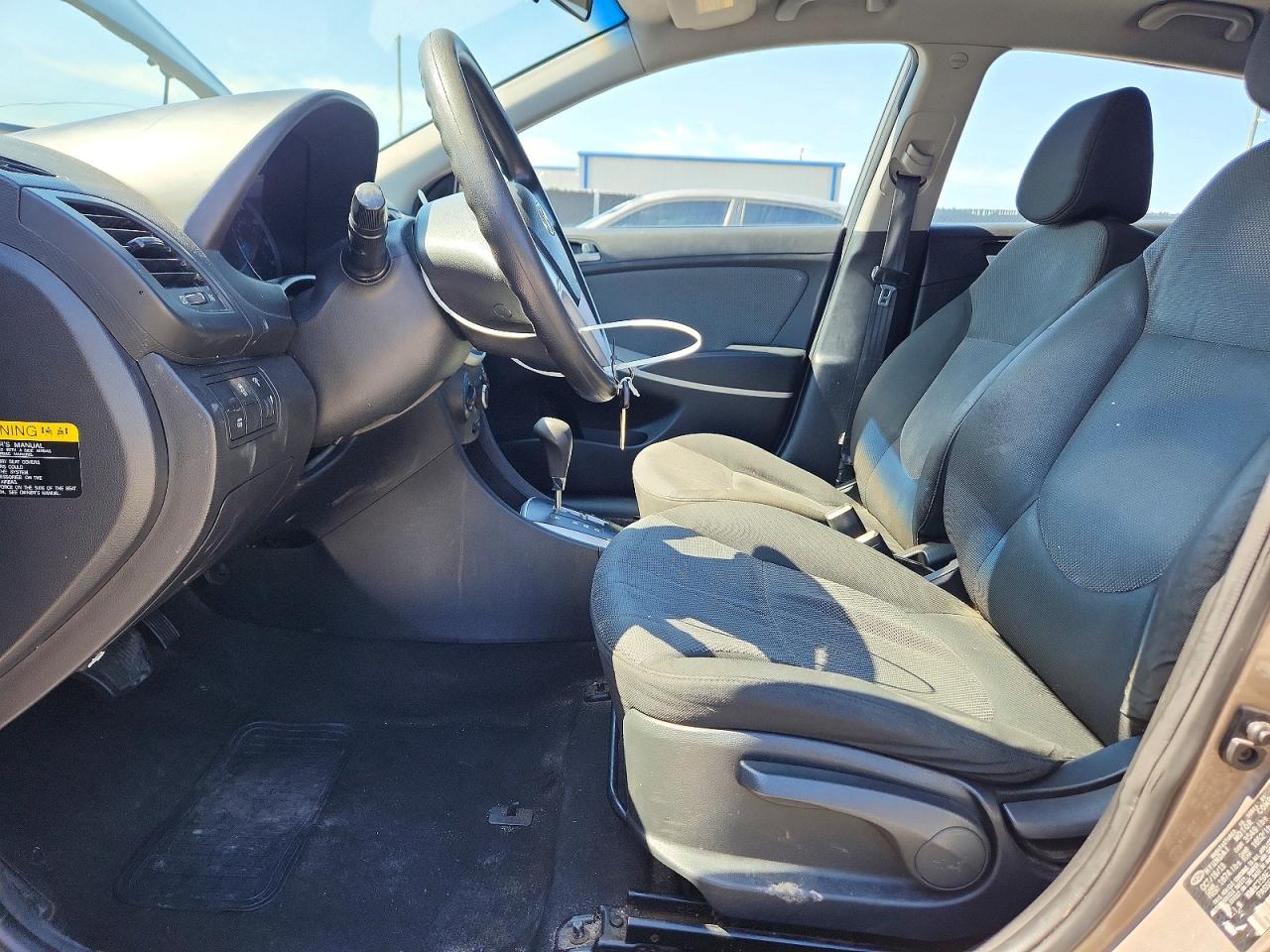 2014 Hyundai Accent Gs Gray vin: KMHCT5AE7EU141171