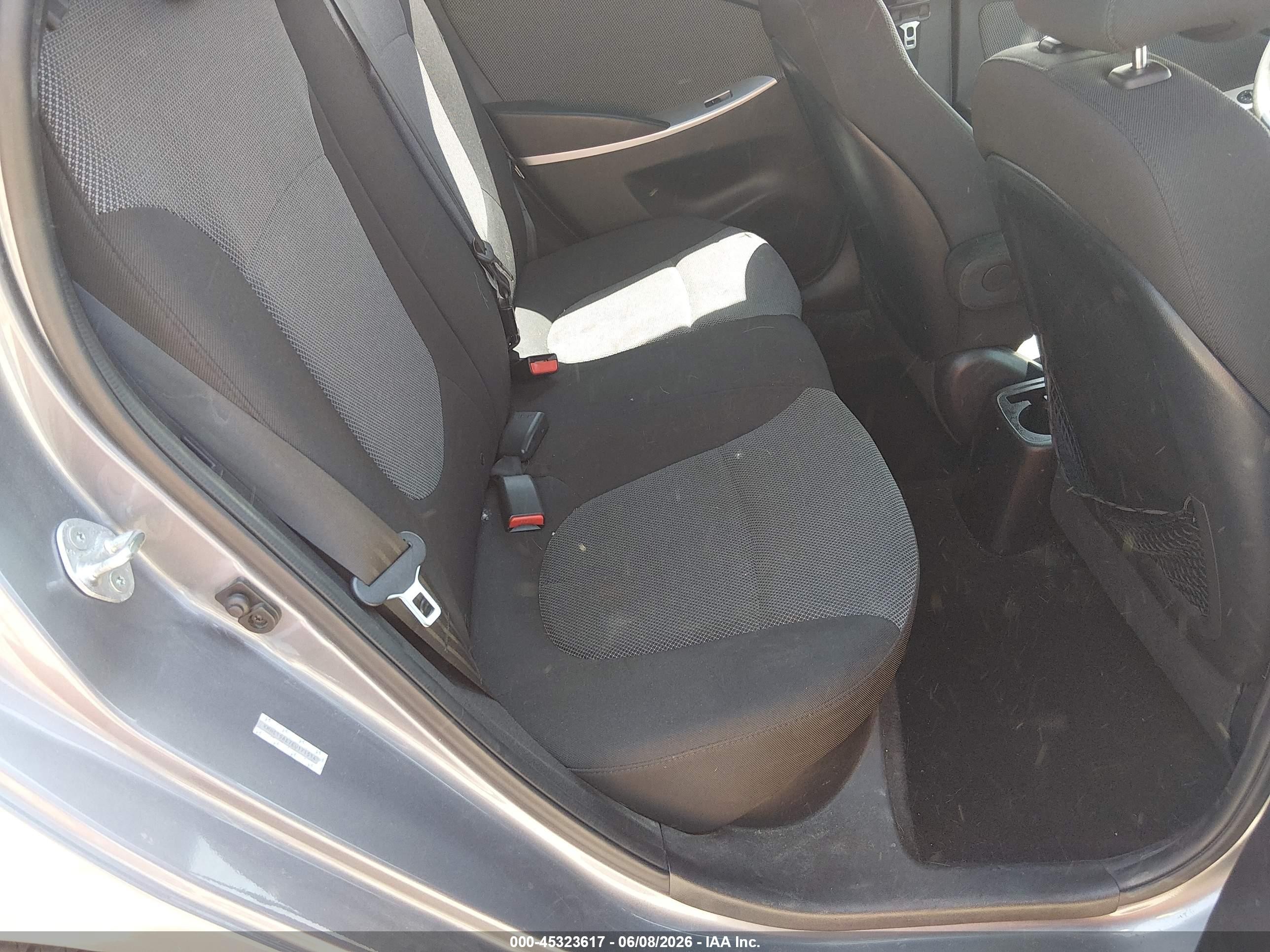 2014 Hyundai Accent Gs Серый vin: KMHCT5AE7EU171514