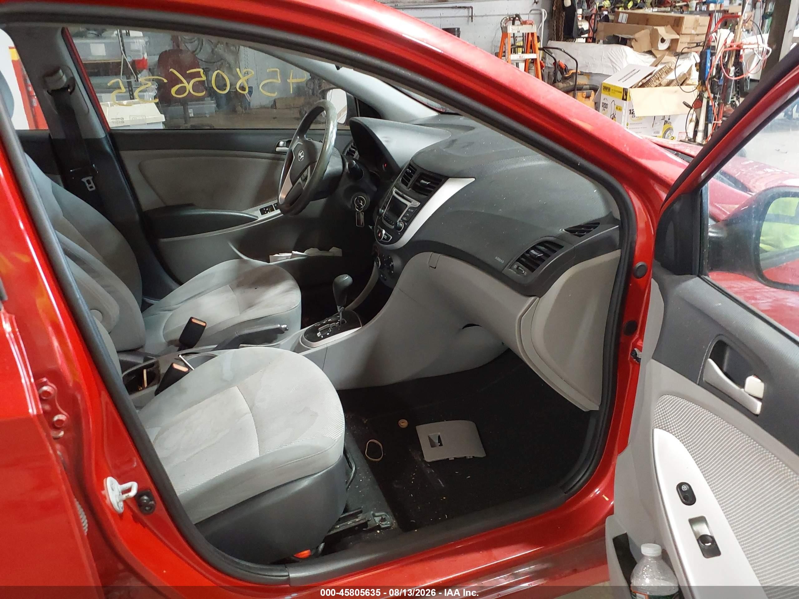 2014 Hyundai Accent Gs Красный vin: KMHCT5AE7EU172274