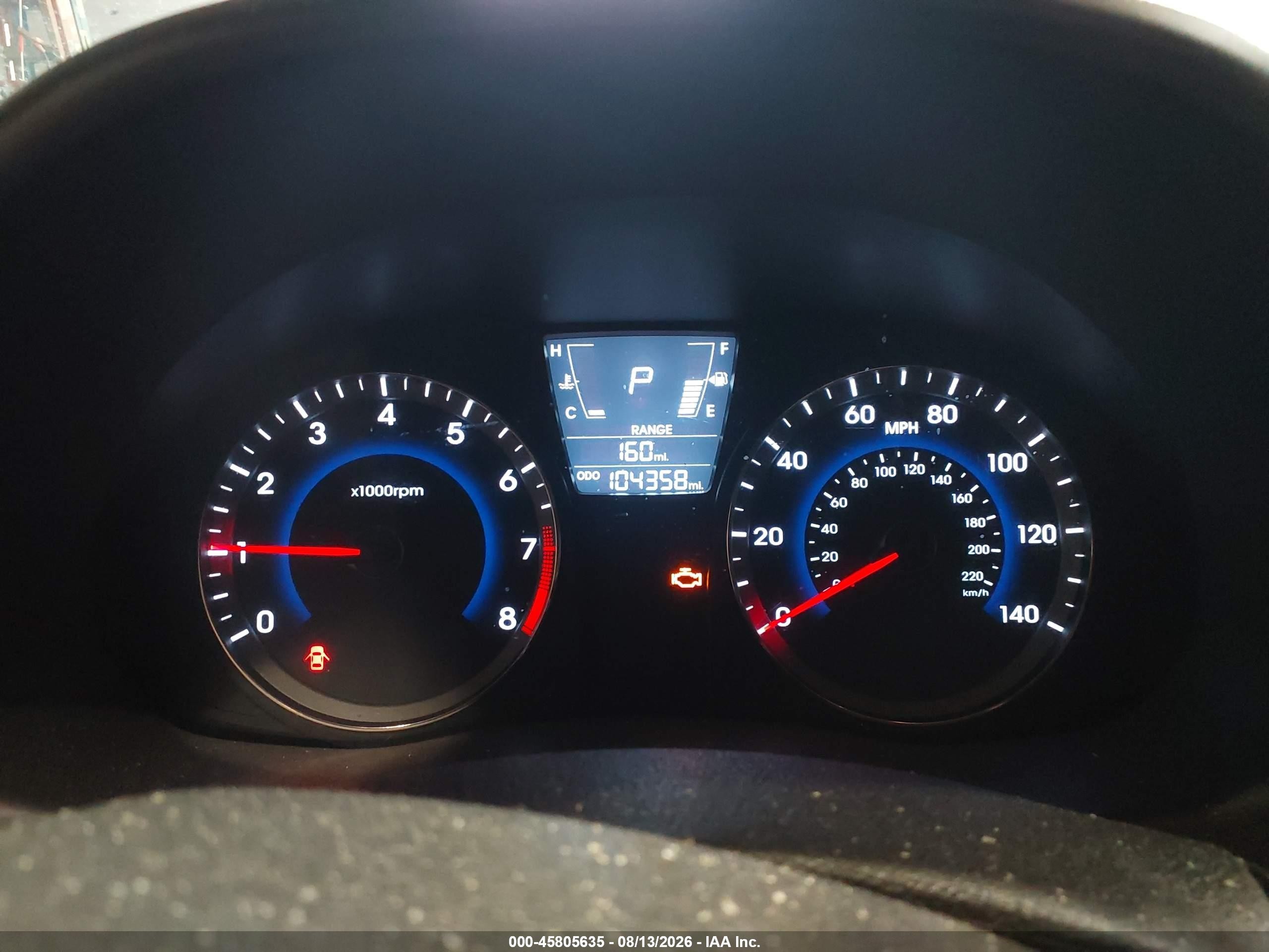 2014 Hyundai Accent Gs Красный vin: KMHCT5AE7EU172274