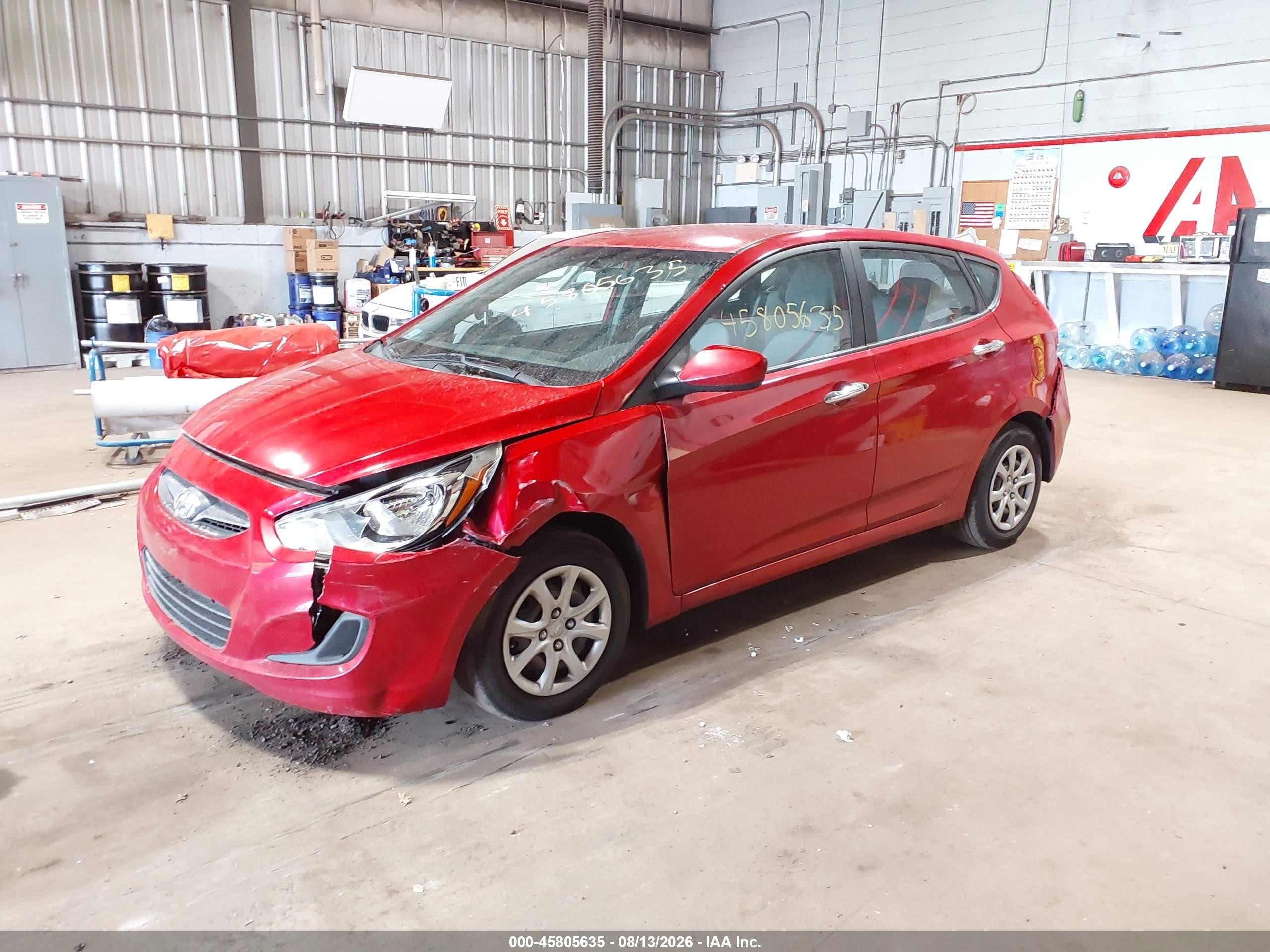2014 Hyundai Accent Gs Красный vin: KMHCT5AE7EU172274