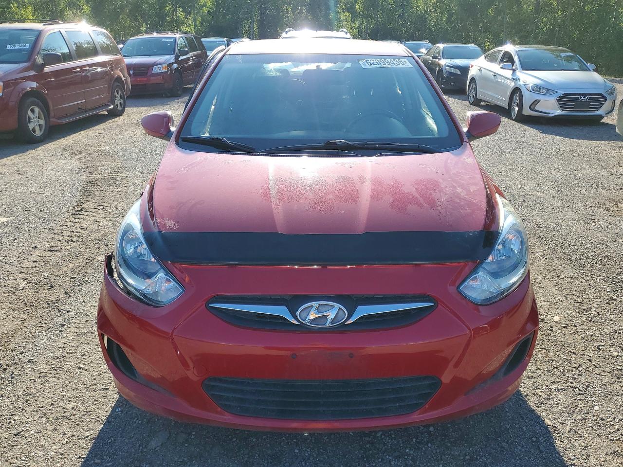 2014 Hyundai Accent Gs Red vin: KMHCT5AE7EU172789