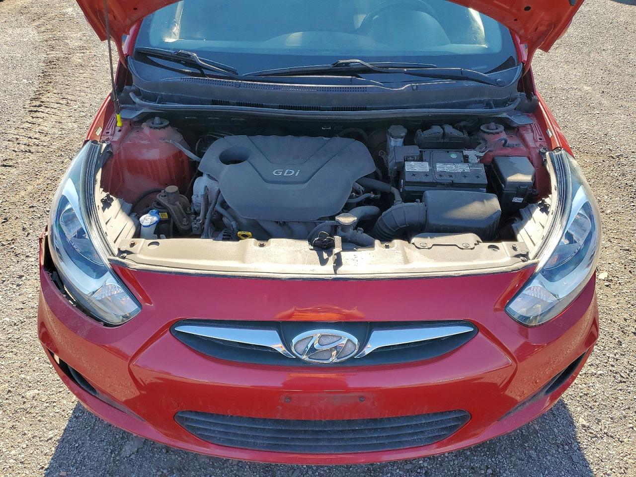 2014 Hyundai Accent Gs Red vin: KMHCT5AE7EU172789