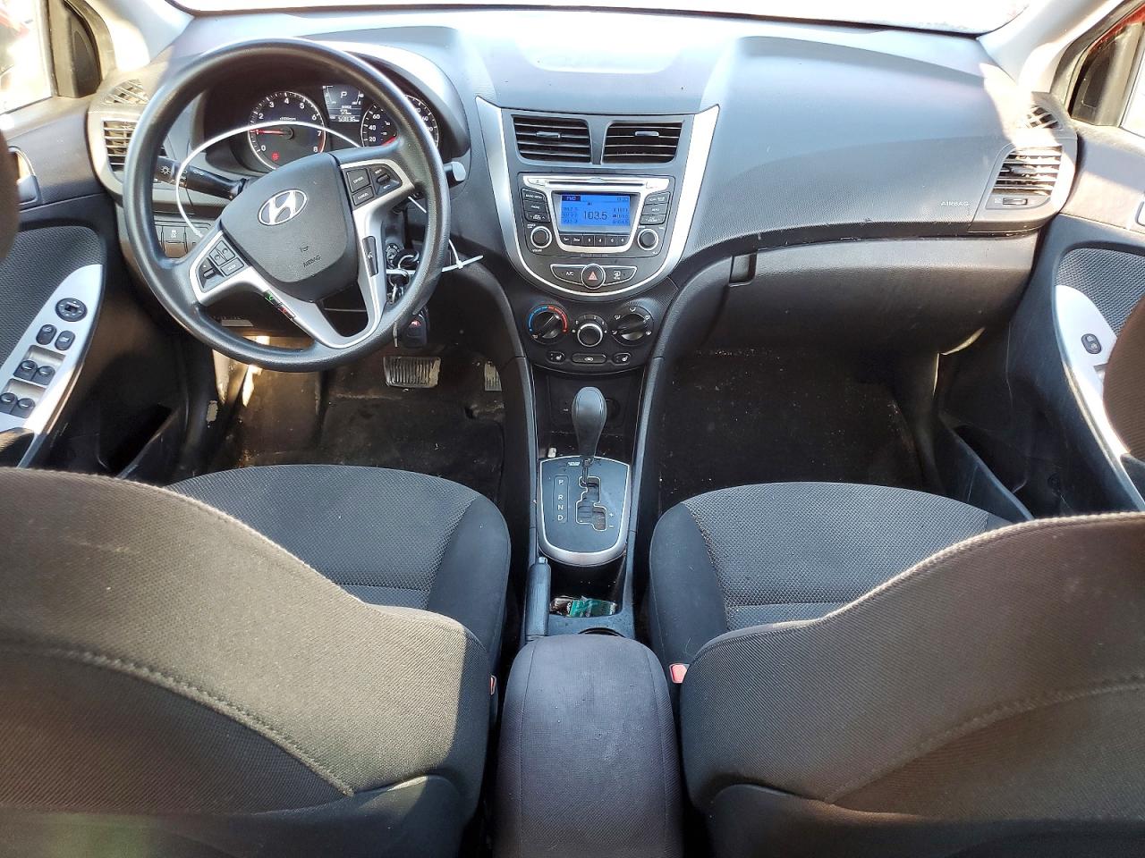 2014 Hyundai Accent Gs Red vin: KMHCT5AE7EU172789