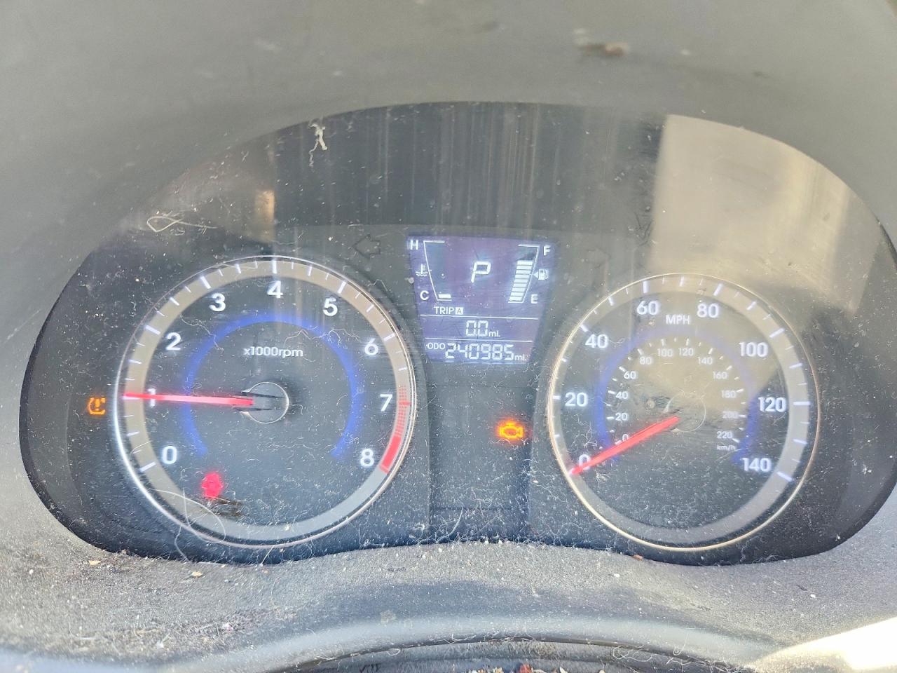 2014 Hyundai Accent Gs Blue vin: KMHCT5AE7EU176373