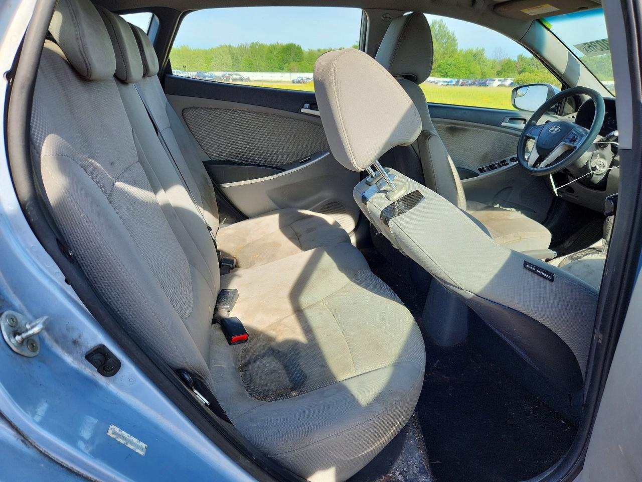 2014 Hyundai Accent Gs Blue vin: KMHCT5AE7EU176373