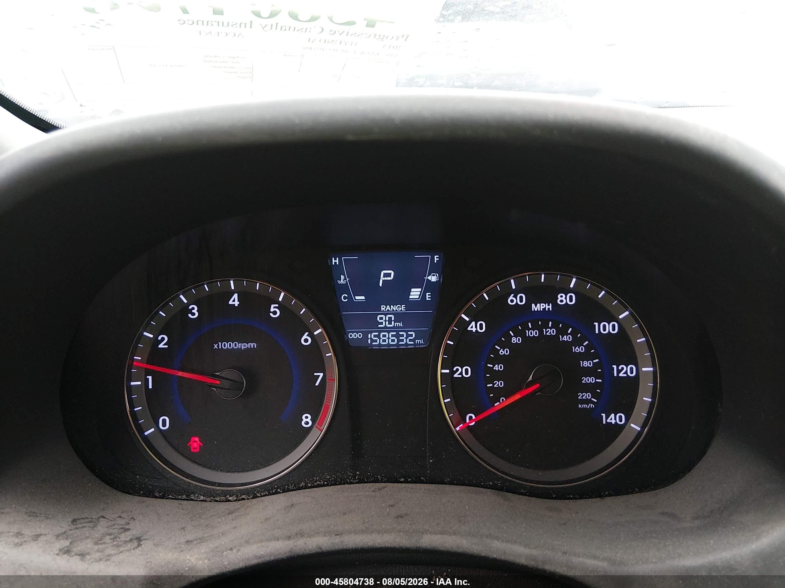2014 Hyundai Accent Gs Gray vin: KMHCT5AE7EU194498