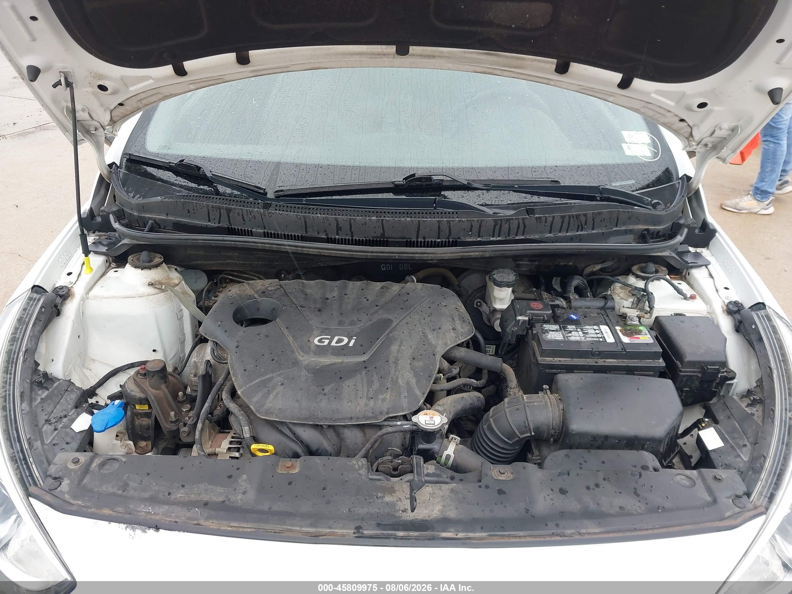 2015 Hyundai Accent Gs White vin: KMHCT5AE7FU201404