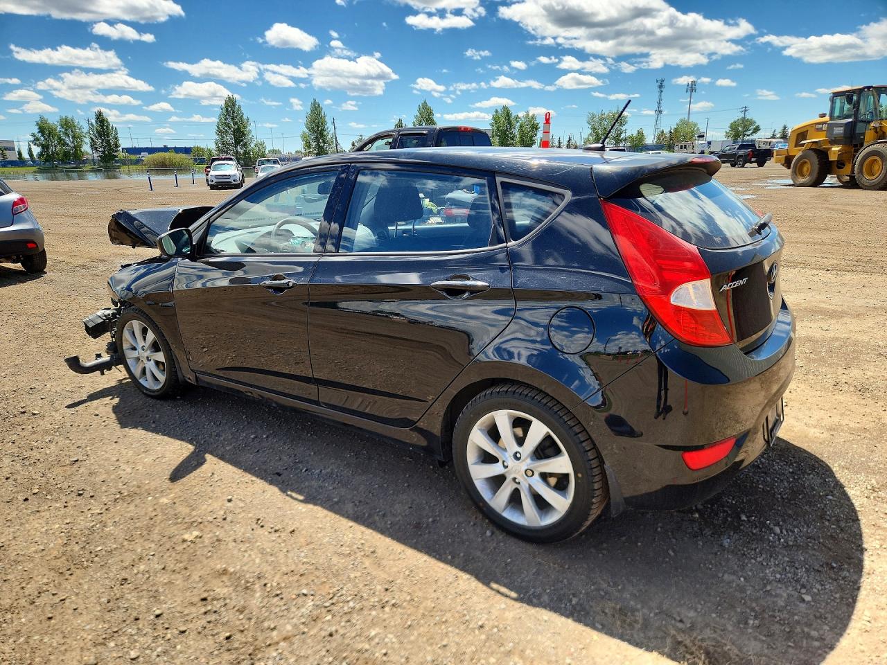 2015 Hyundai Accent Gs Black vin: KMHCT5AE7FU219692
