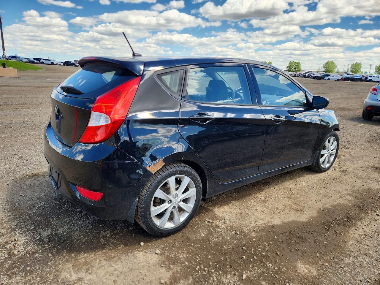 2015 Hyundai Accent Gs Black vin: KMHCT5AE7FU219692
