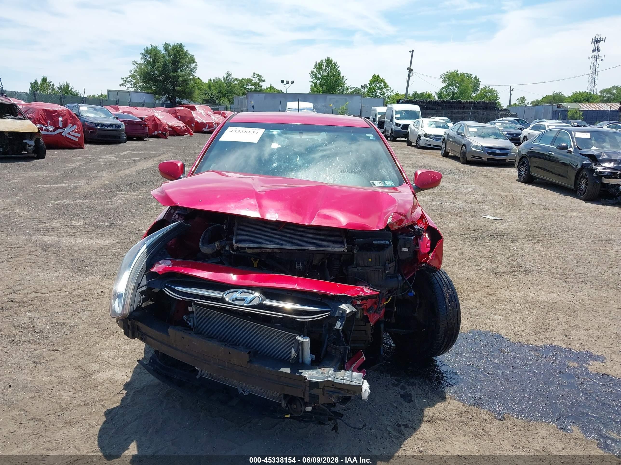 2015 Hyundai Accent Gs Red vin: KMHCT5AE7FU225119