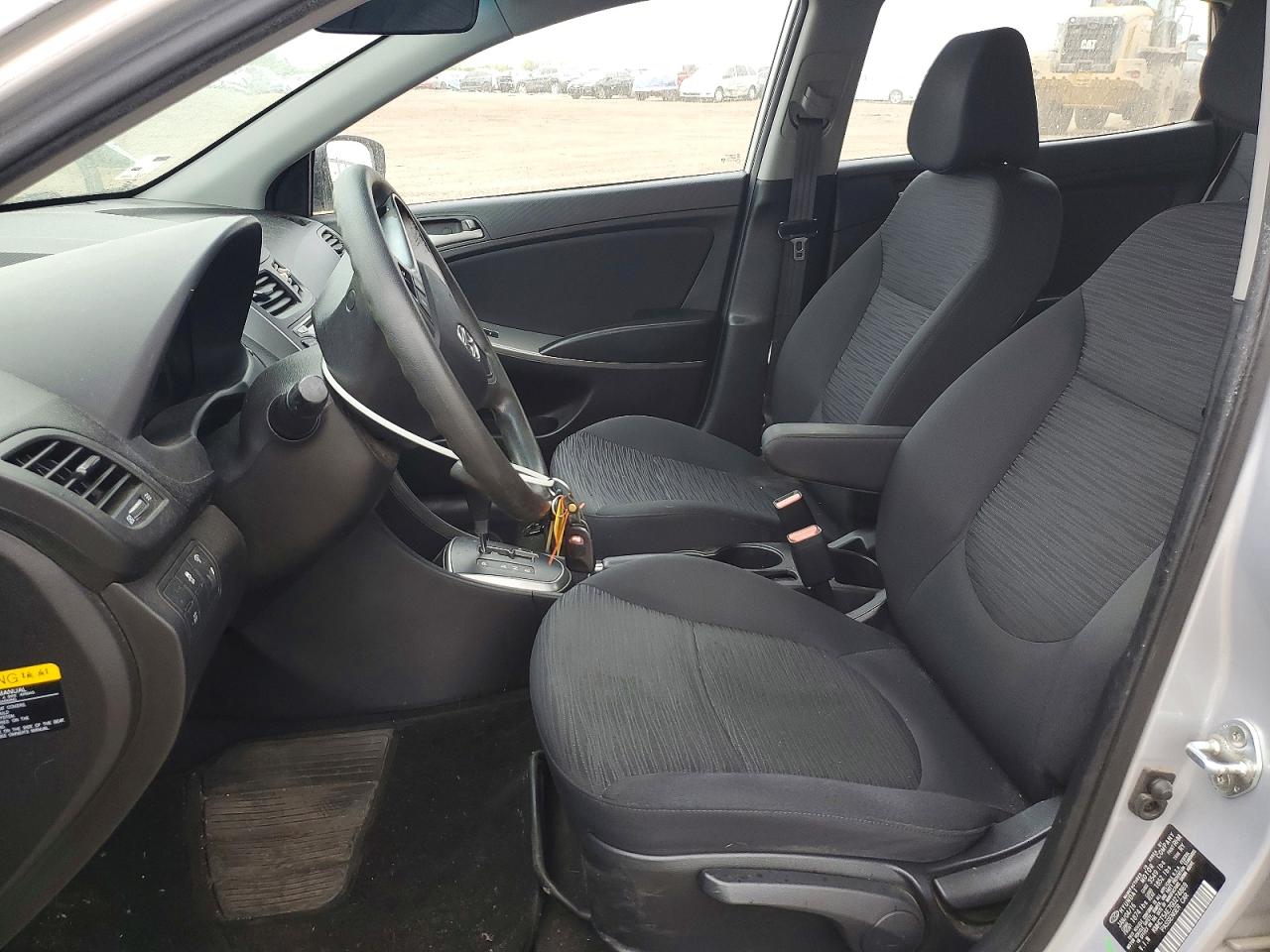2016 Hyundai Accent Se Silver vin: KMHCT5AE7GU274869