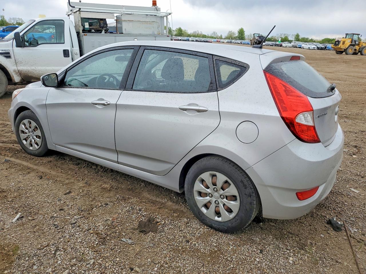 2016 Hyundai Accent Se Silver vin: KMHCT5AE7GU274869