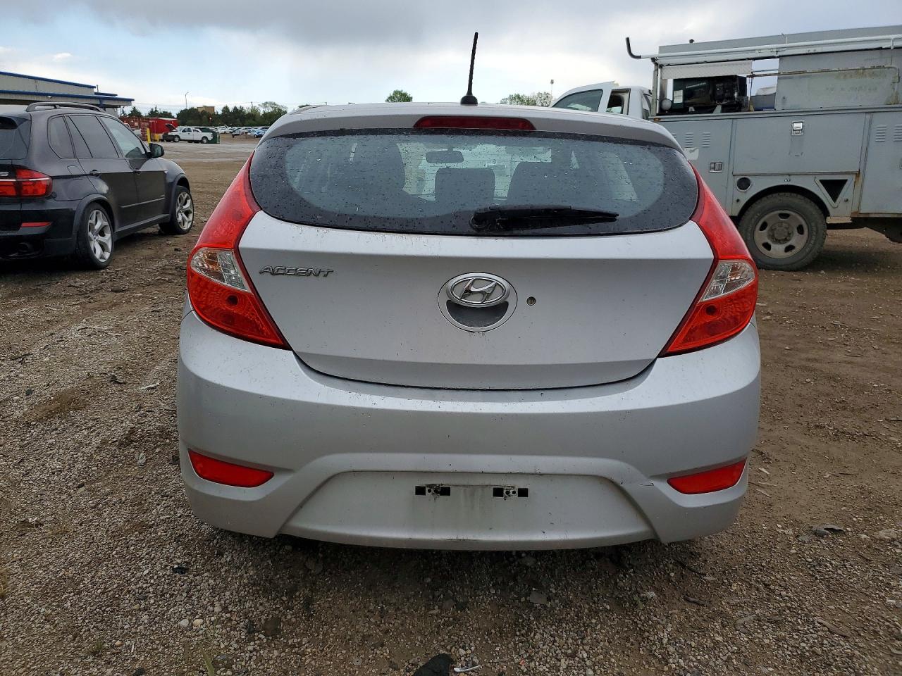 2016 Hyundai Accent Se Silver vin: KMHCT5AE7GU274869