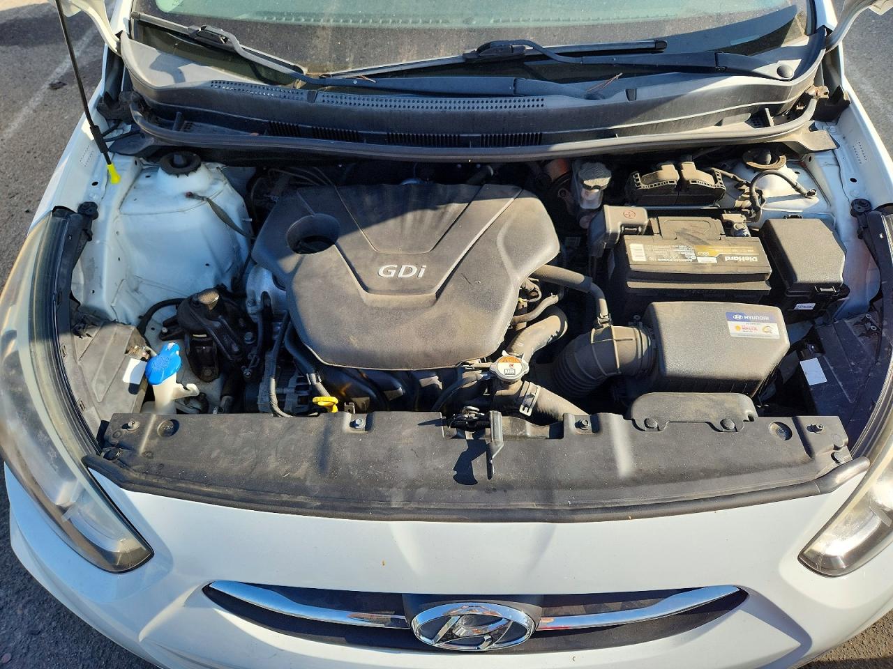 2016 Hyundai Accent Se Белый vin: KMHCT5AE7GU279473