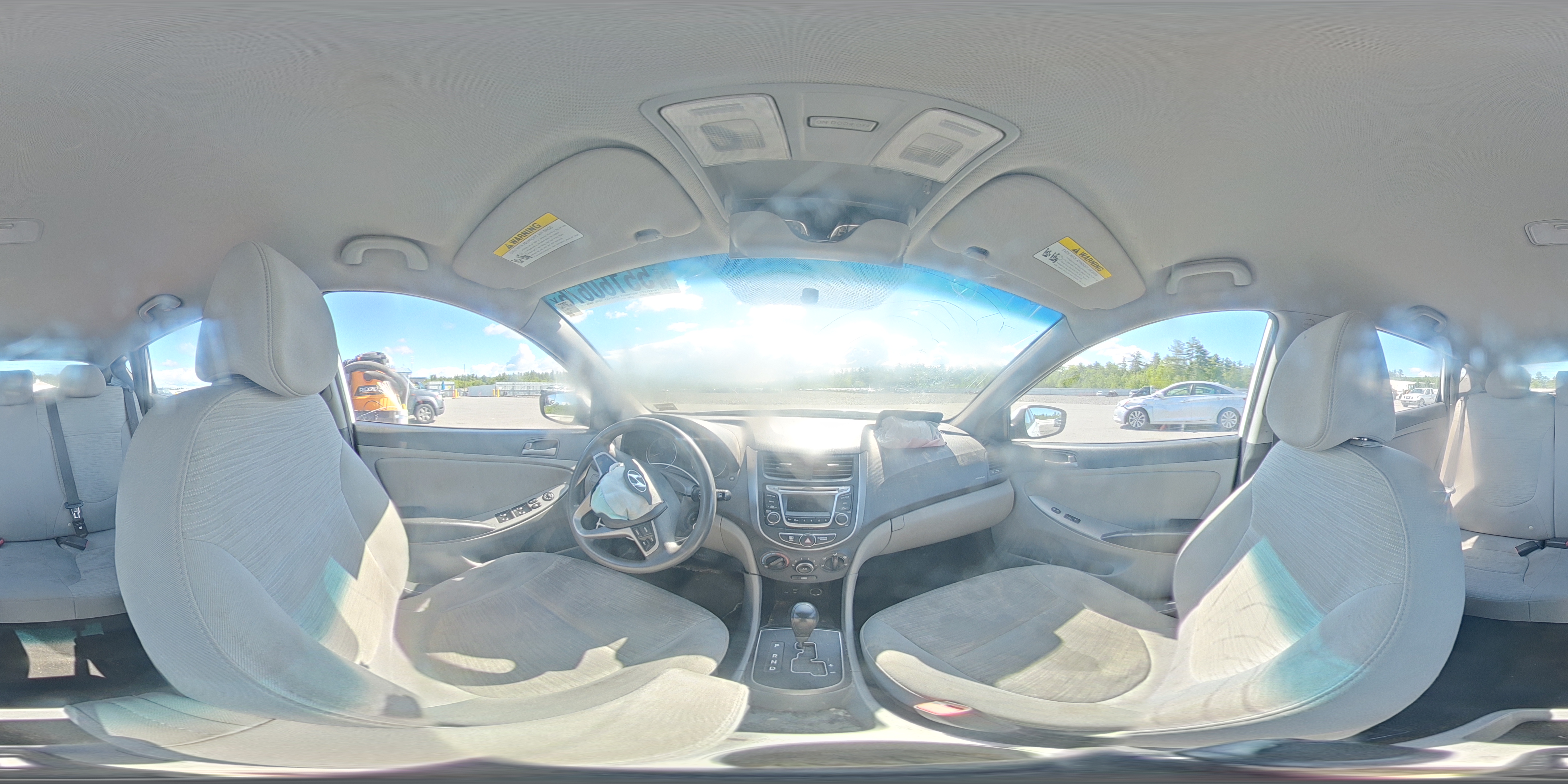 2016 Hyundai Accent Se White vin: KMHCT5AE7GU289761