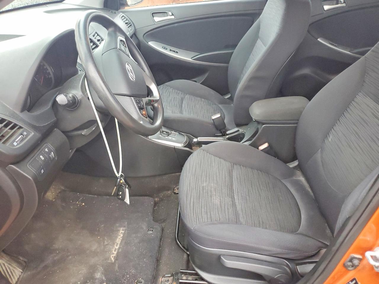 2016 Hyundai Accent Se Orange vin: KMHCT5AE7GU289940