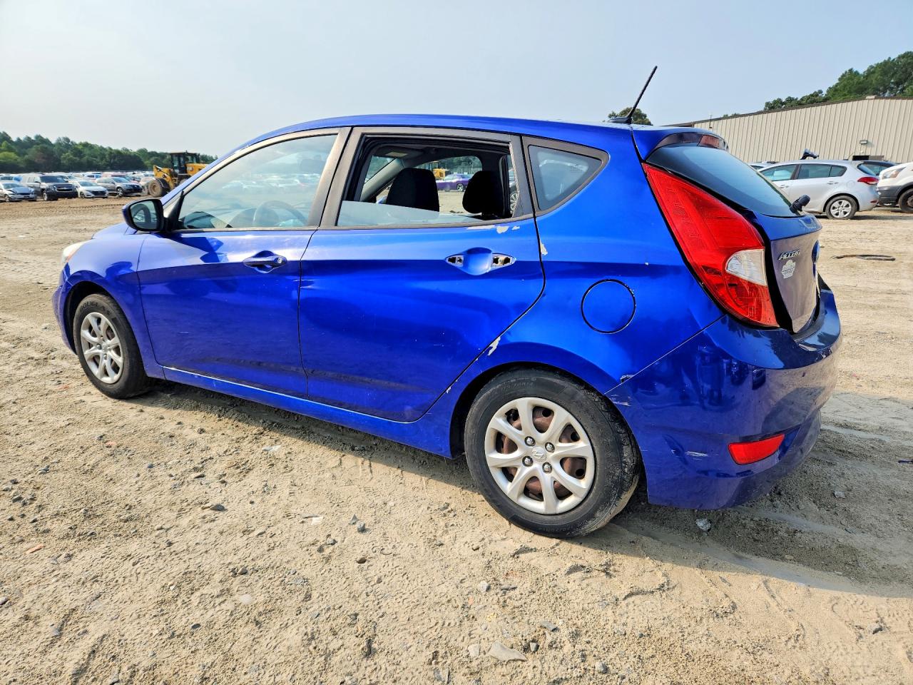 2012 Hyundai Accent Gs Синий vin: KMHCT5AE8CU016967