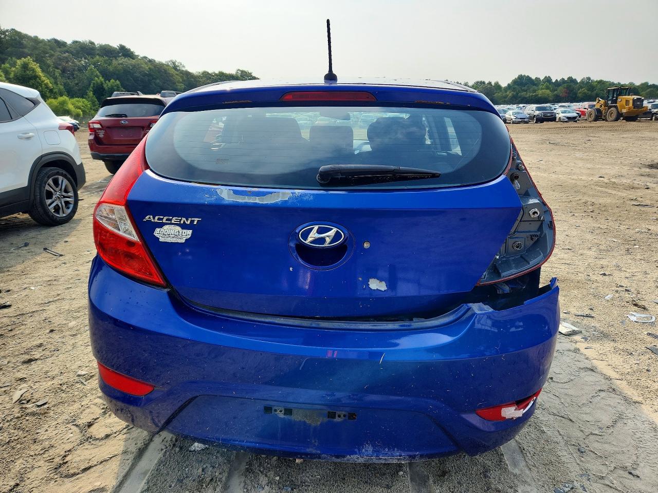 2012 Hyundai Accent Gs Синий vin: KMHCT5AE8CU016967