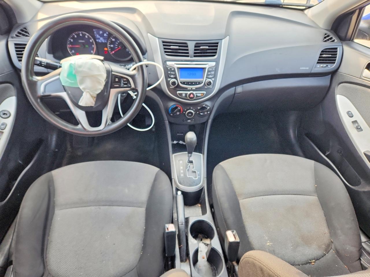 2012 Hyundai Accent Gs Синий vin: KMHCT5AE8CU016967