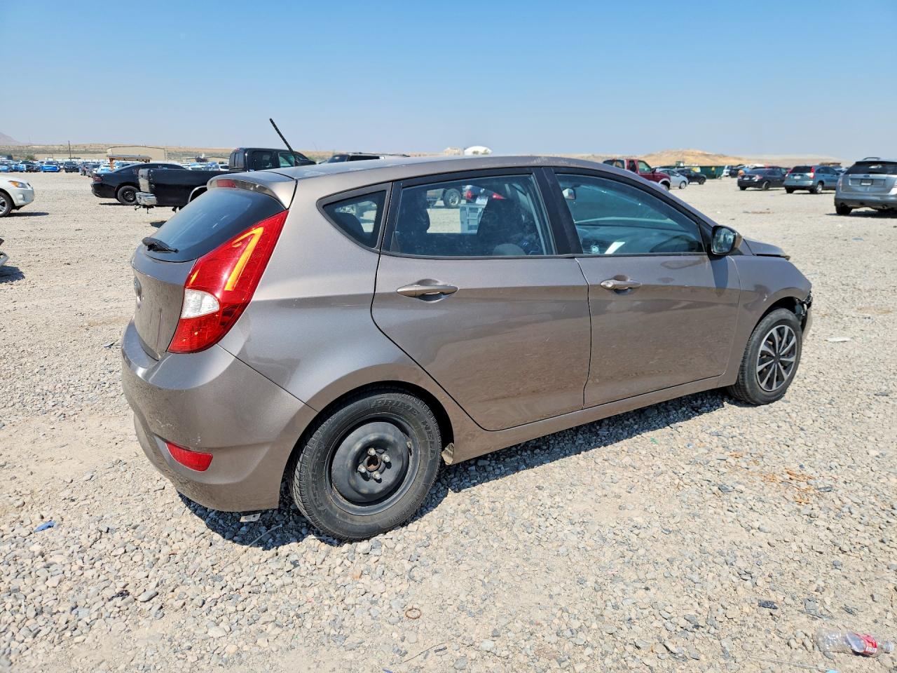 2012 Hyundai Accent Gs Brown vin: KMHCT5AE8CU037723